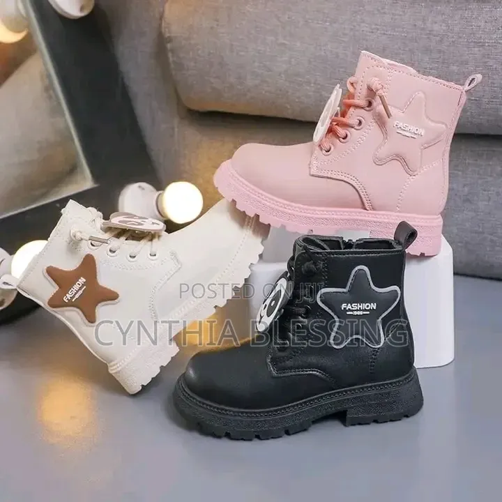 Fashion Kids Boots_leather