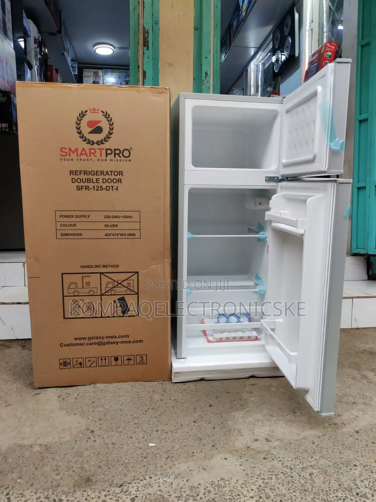 *Smartpro Fridge 95L 125DTI Double Door