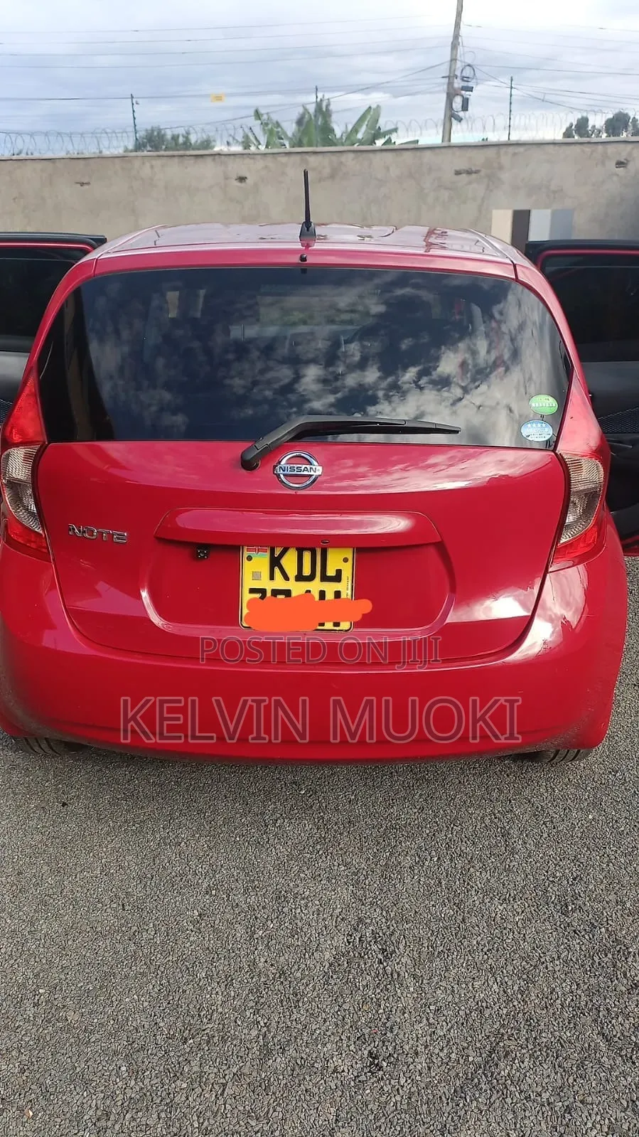Nissan Note 2016 Red