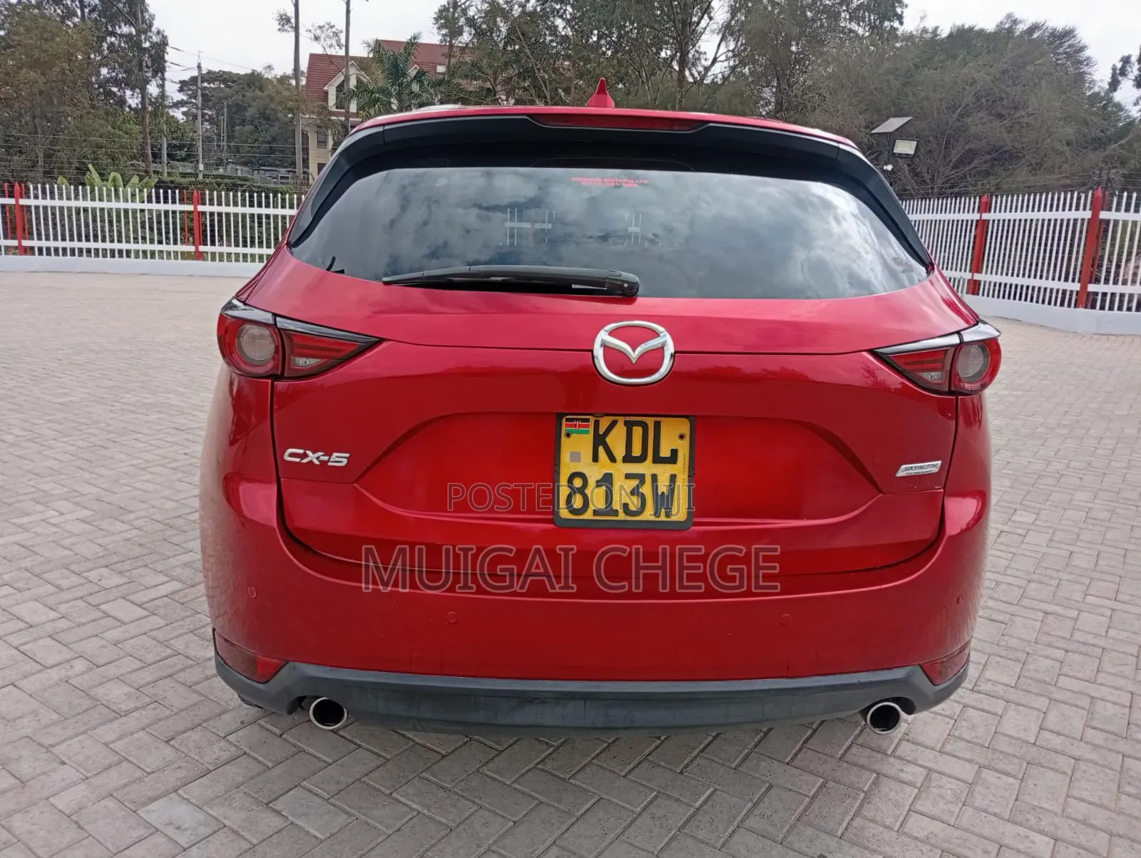 Mazda CX-5 2017 Red
