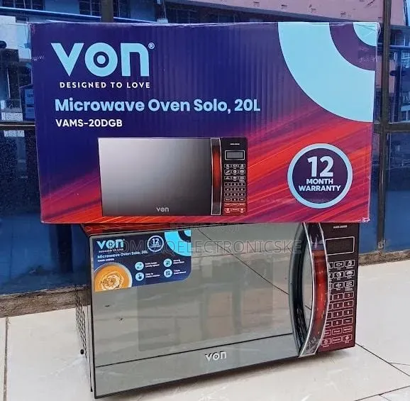 *Von Microwave 20Litres Digital With Grill 21DGK at 15500/-