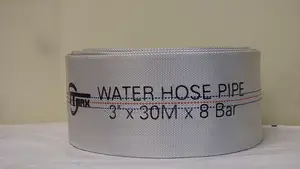3 Inch Layflat Water Hose Pipe 30M 8 Bar. Canvas Hose Pipe 3 "