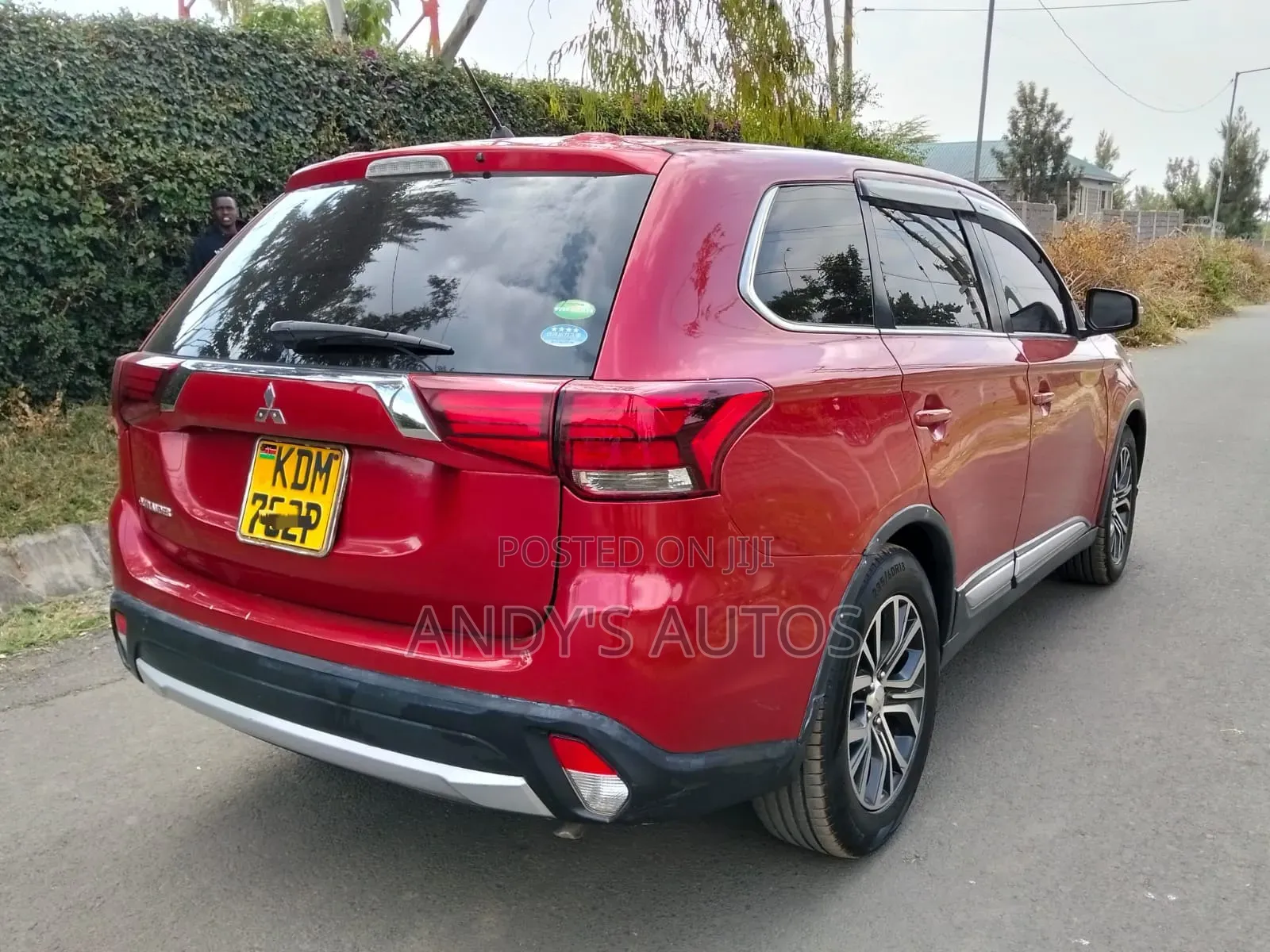Mitsubishi Outlander 2016 Red