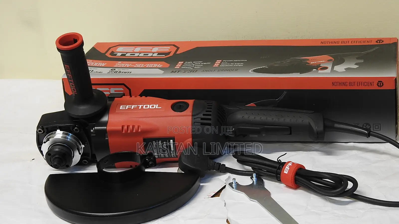 Efftool 2200W Angle Grinder 230mm/ 9 Inch Angle Grinder