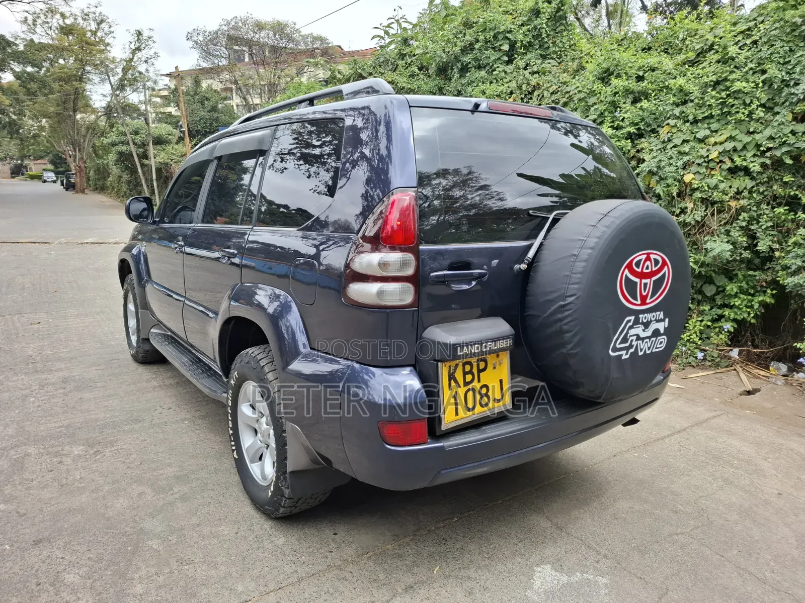 Toyota Land Cruiser Prado 2005 Blue