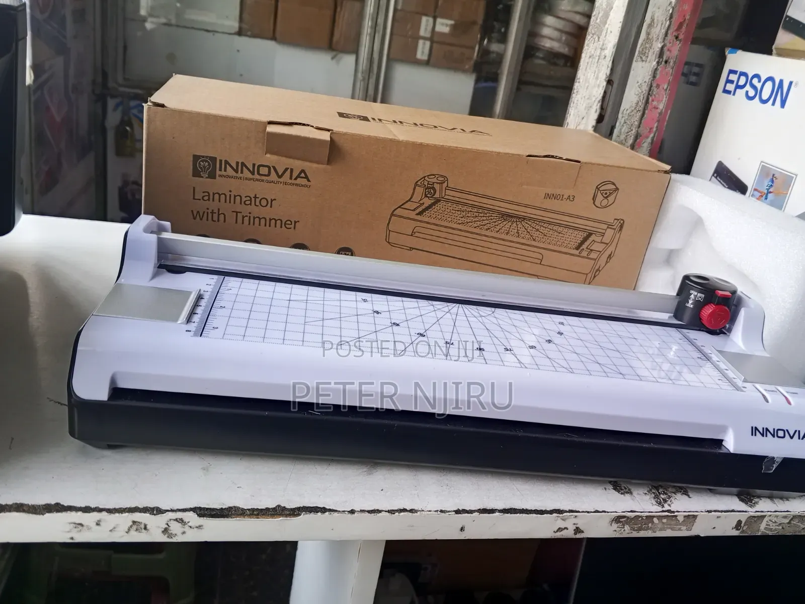 Innovia Commercial A3- A4 A5 Smart Laminator Machine With Trimmer