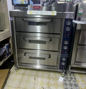 Euromax Deck Oven 3 Deck 6 Trays Comes With Free Trays