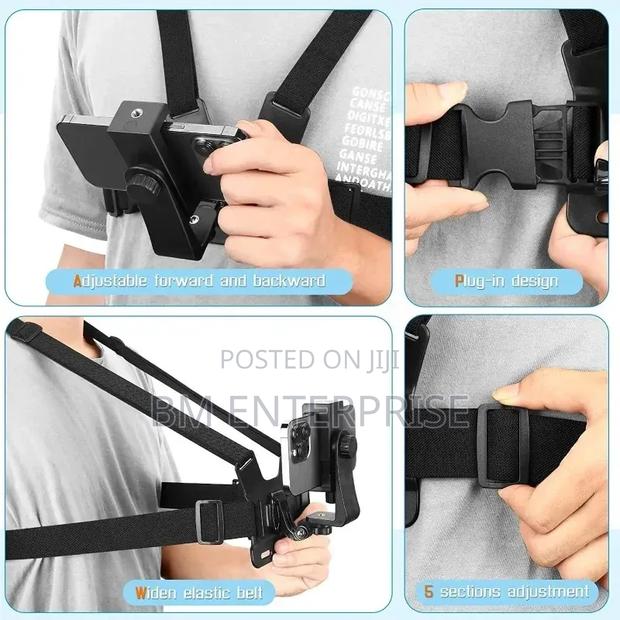 Universal Chest Strap Mount Phone Holder - main view