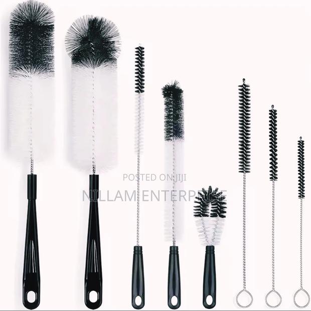 8pcs Straw Tea Stain Removal Brush Set* - main view