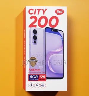 New Itel City 200 128 GB