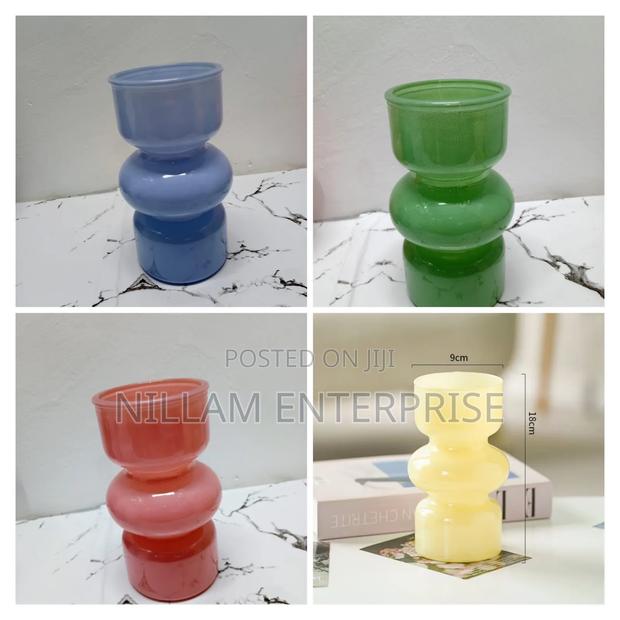 Decorative Glass Hydroponic Flower Vases - main view