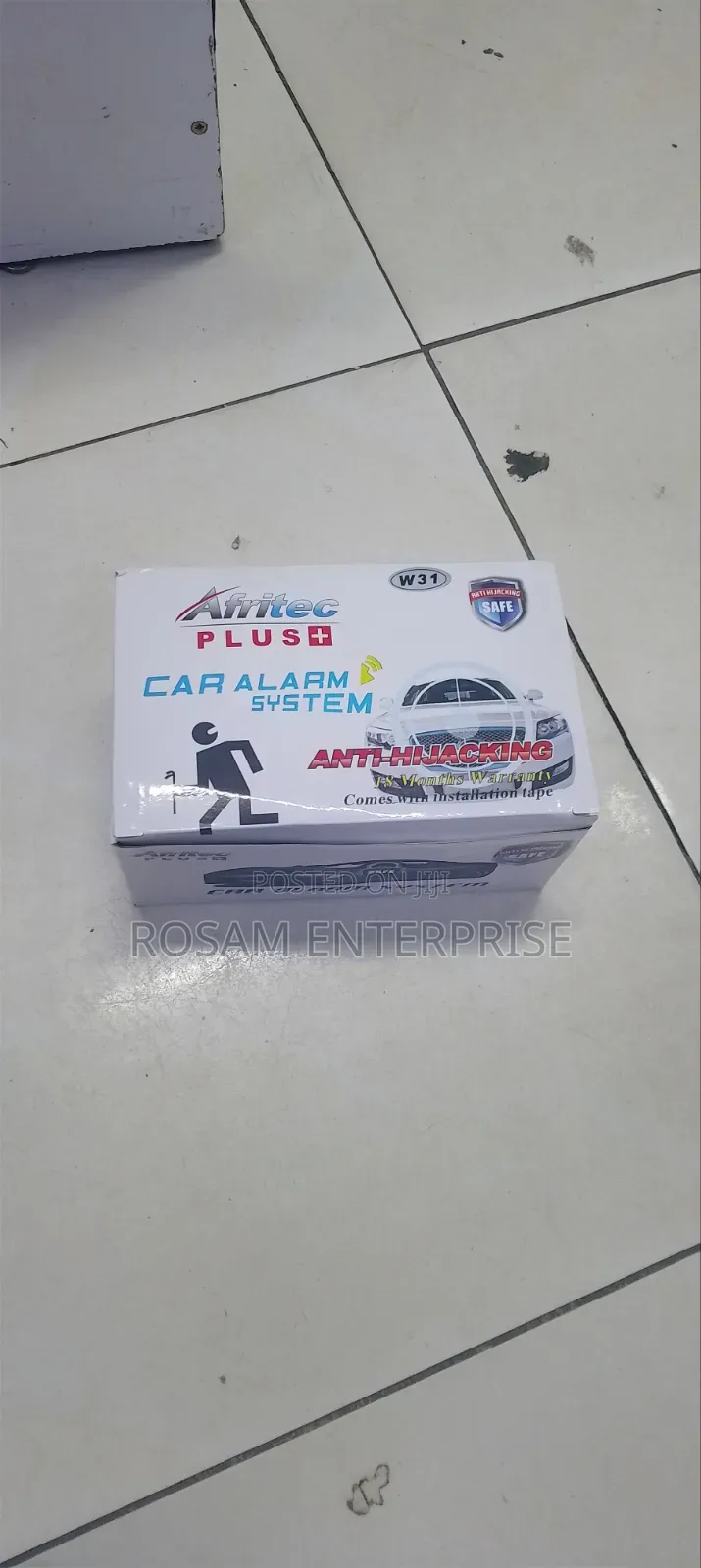 Afritec Cutout Car Alarm