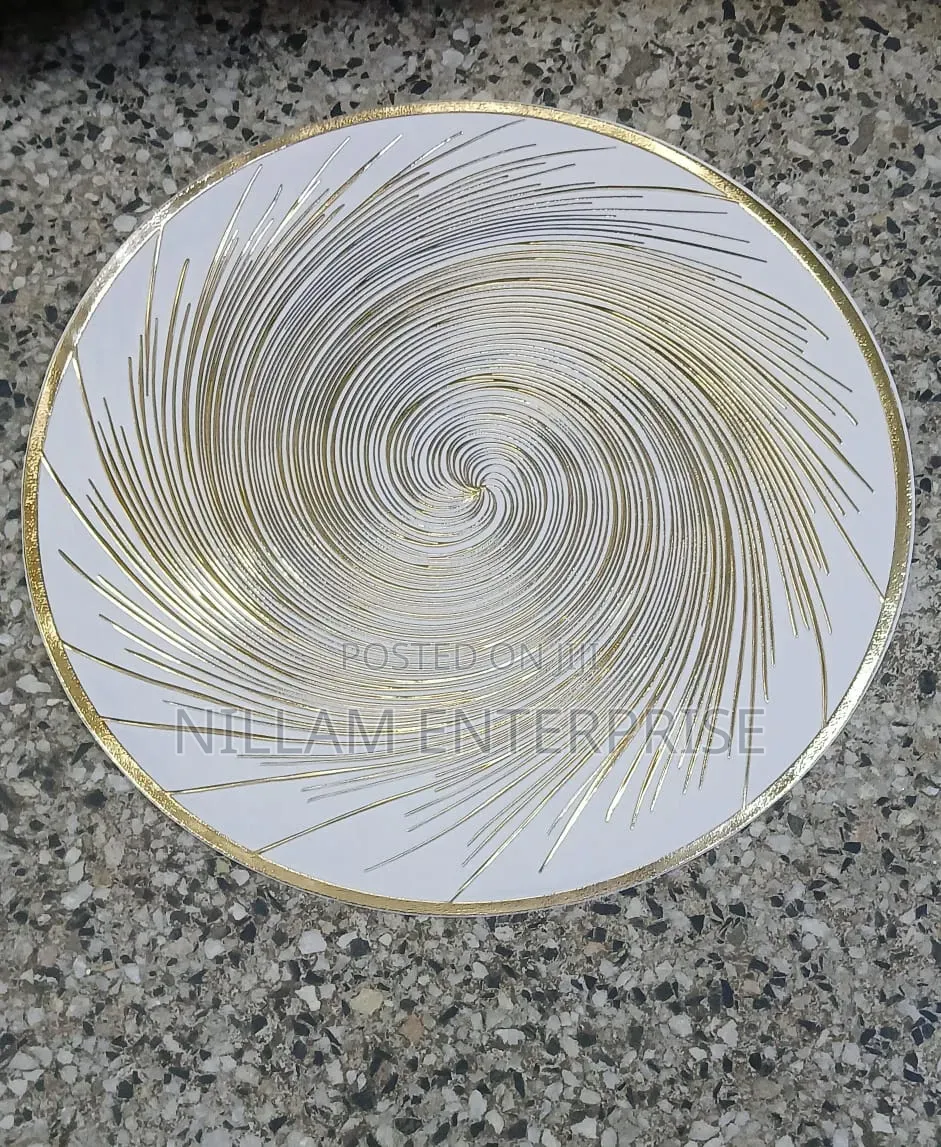 6pcs PVC Non-Woven, Waterproof Table Mats