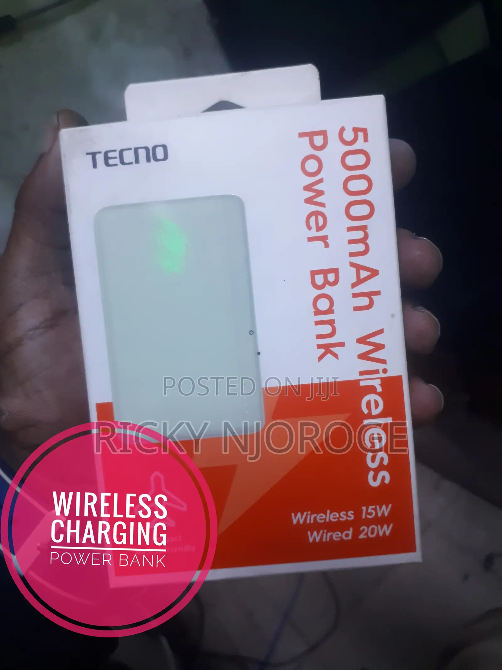 Wireless Charging Power Bank