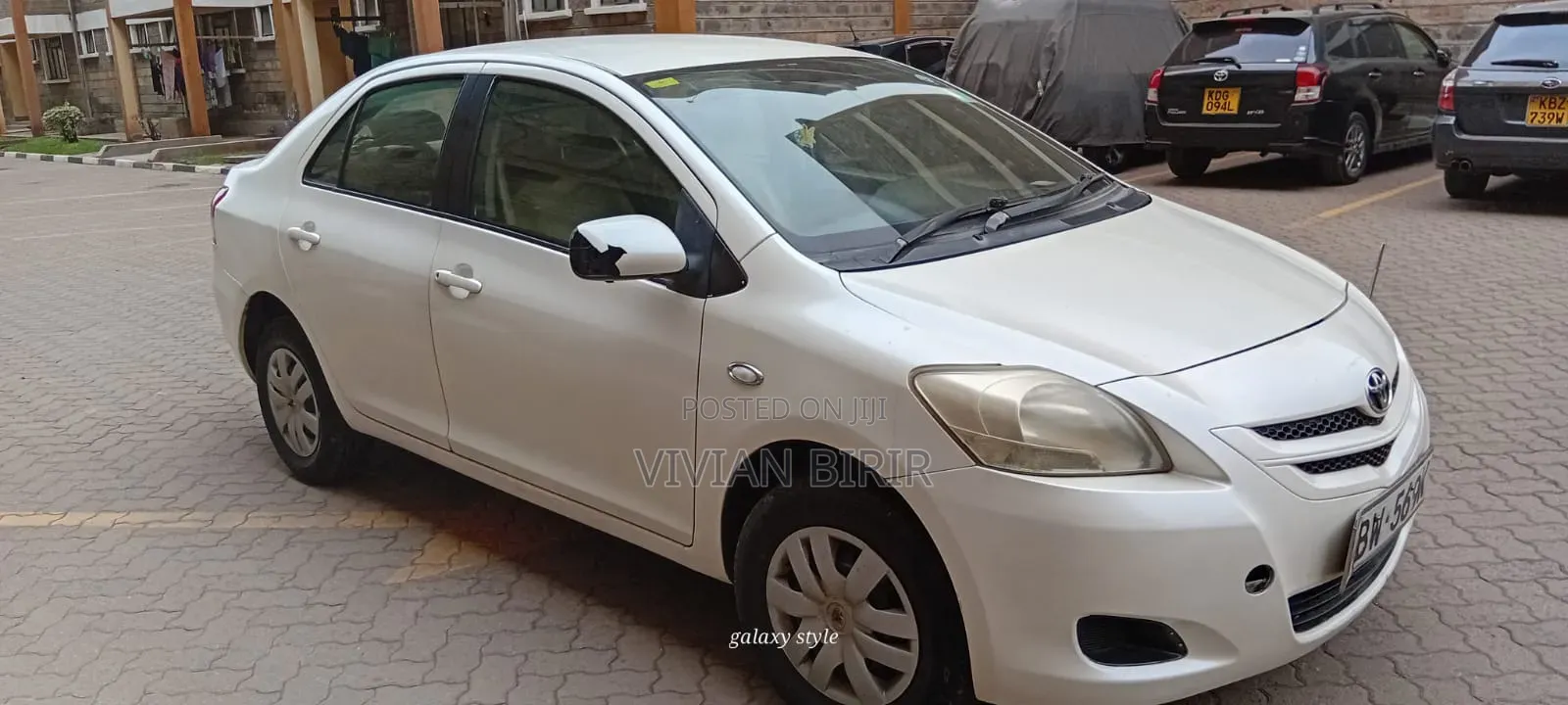 Toyota Belta 2007 White