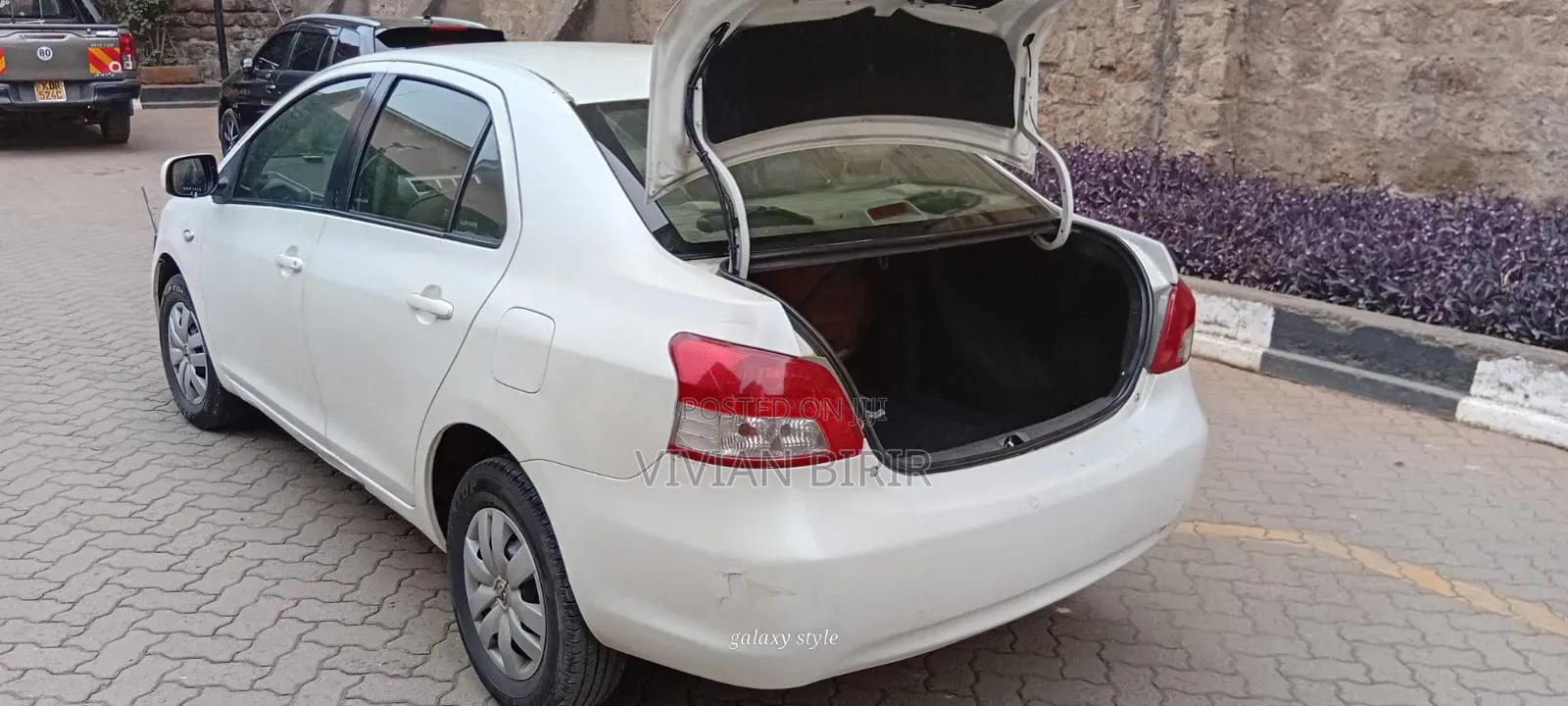 Toyota Belta 2007 White