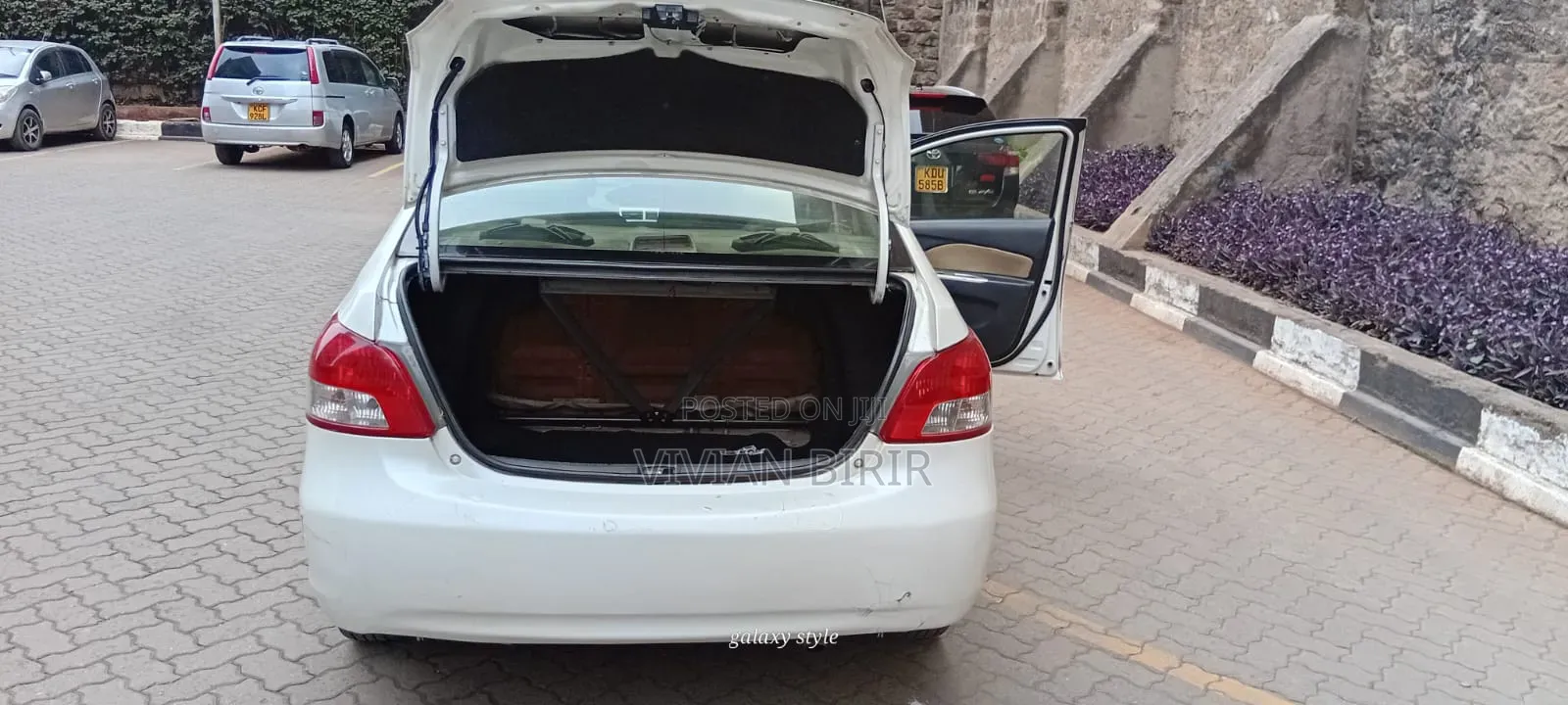Toyota Belta 2007 White
