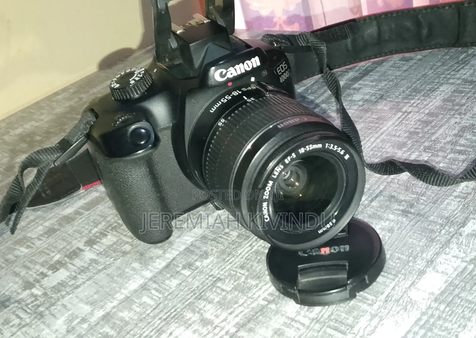 Canon EOS 4000D DSLR Camera + 2 Batteries + Charger + Tripod