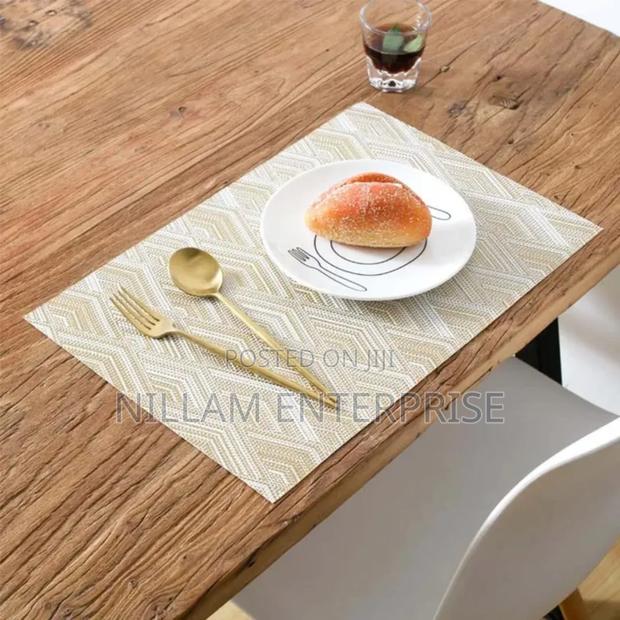 6pc New Pattern PVC Waterproof Place Mats - thumbnail 7