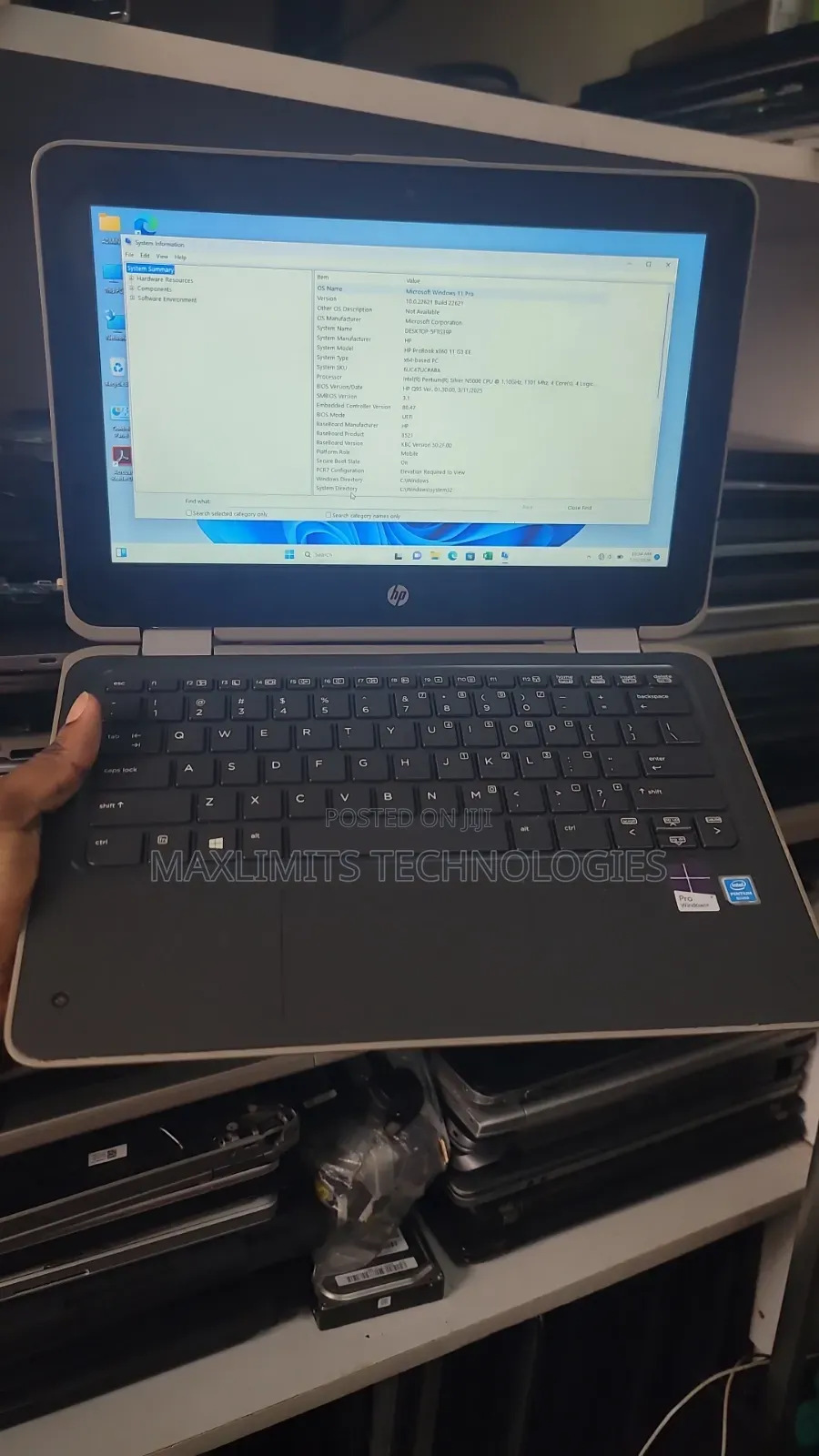 Laptop HP ProBook 11 x360 G3 EE 8GB Intel Pentium SSD 256GB
