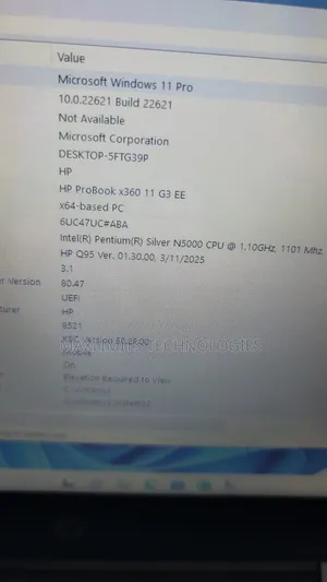 Laptop HP ProBook 11 x360 G3 EE 8GB Intel Pentium SSD 256GB
