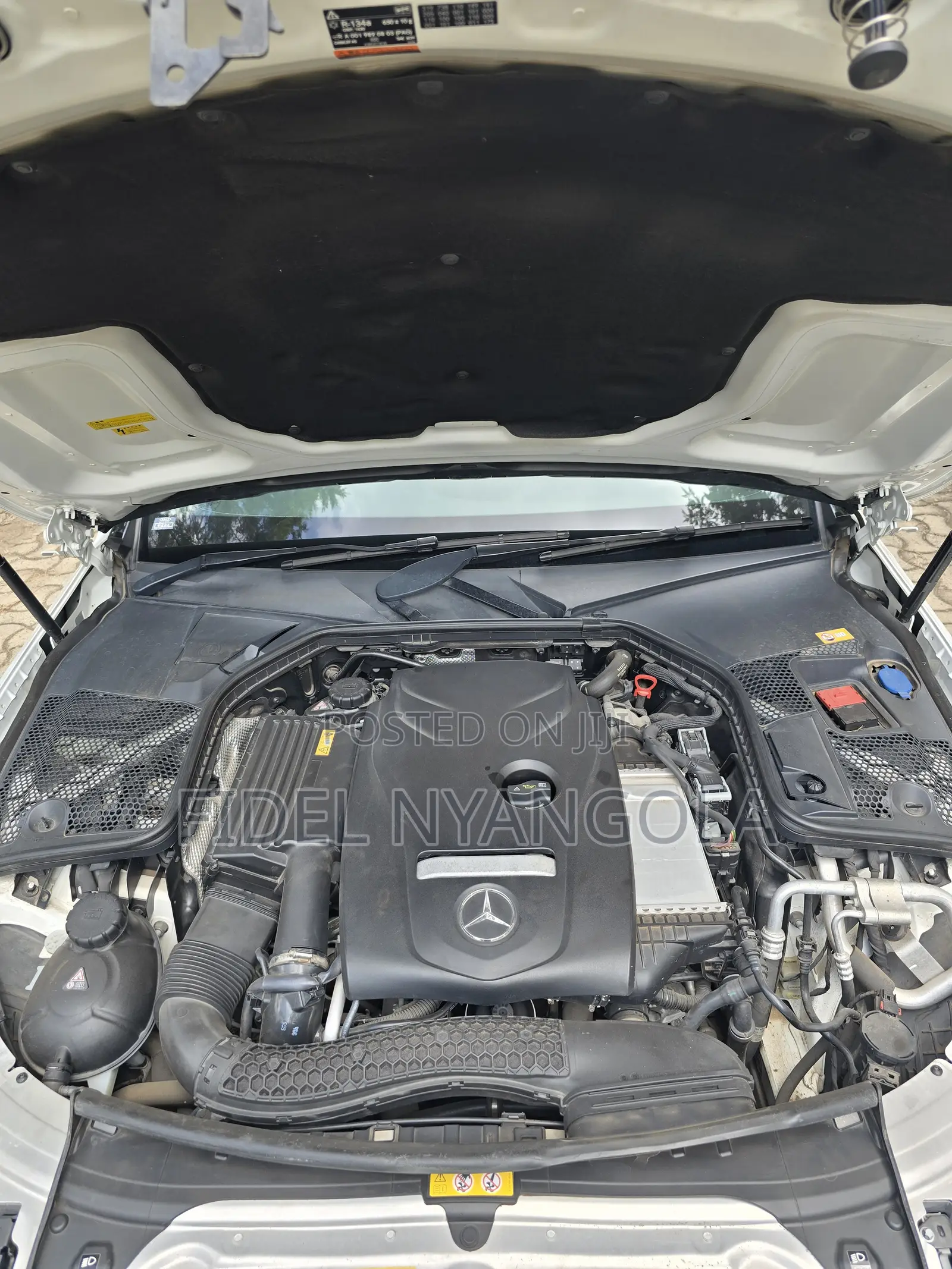 Mercedes-Benz C180 2017 White