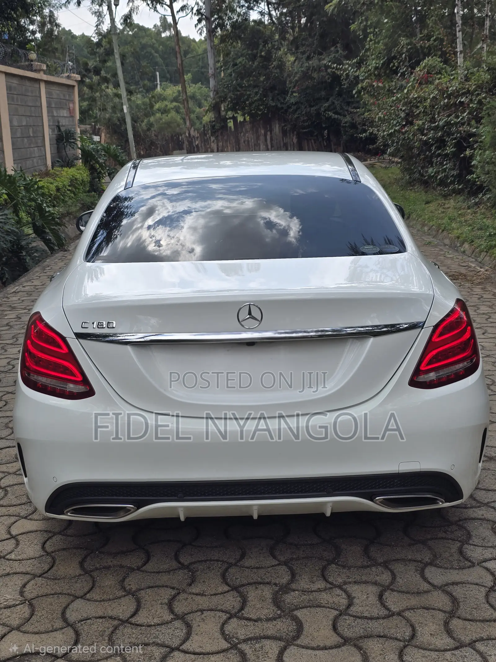 Mercedes-Benz C180 2017 White