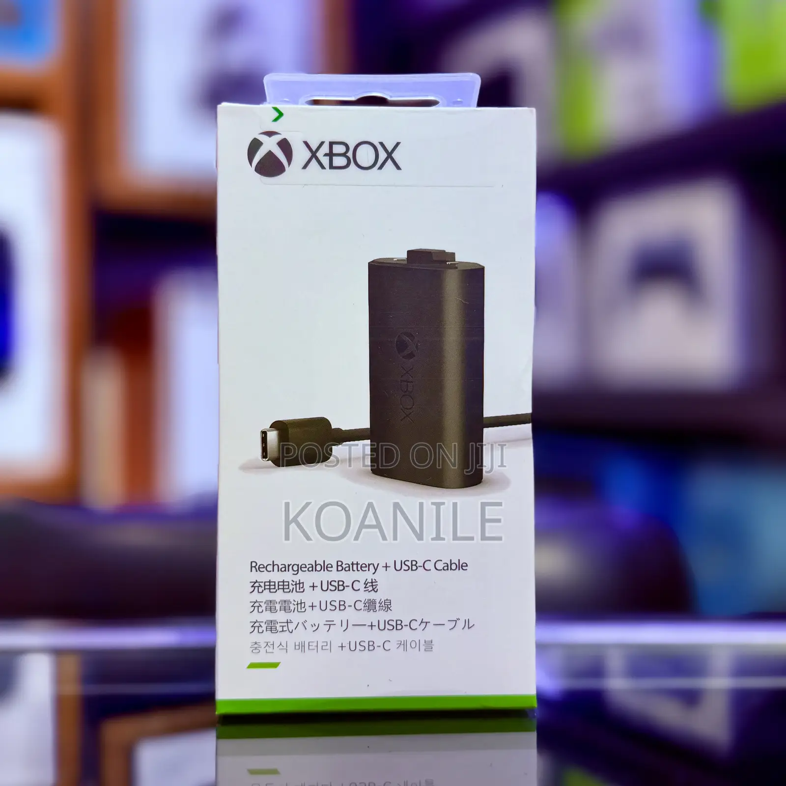 Xbox Controller Rechargeable Battery + USB-C Cable