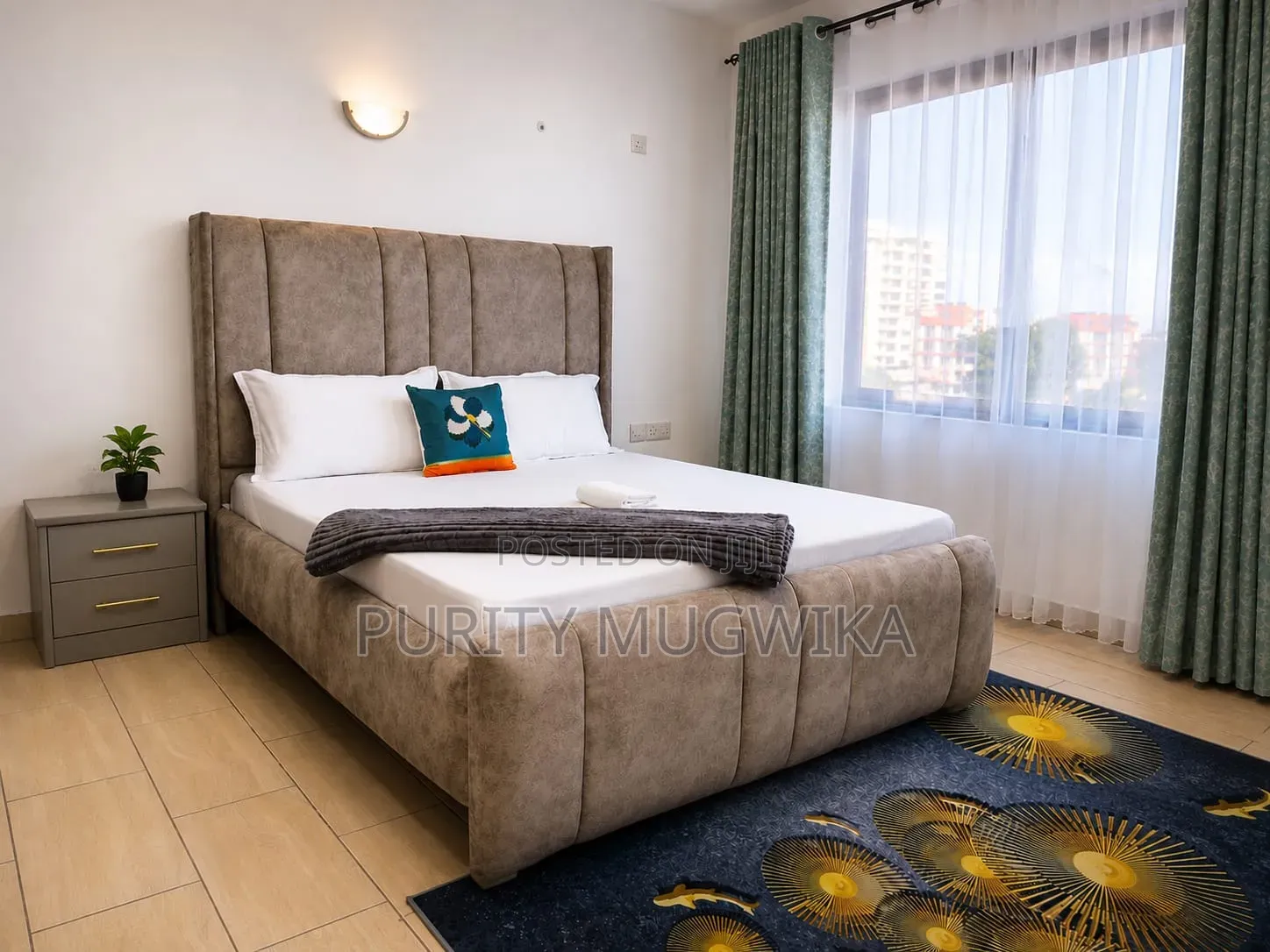 Furnished 1bdrm Apartment in Nyali Mkomani for rent