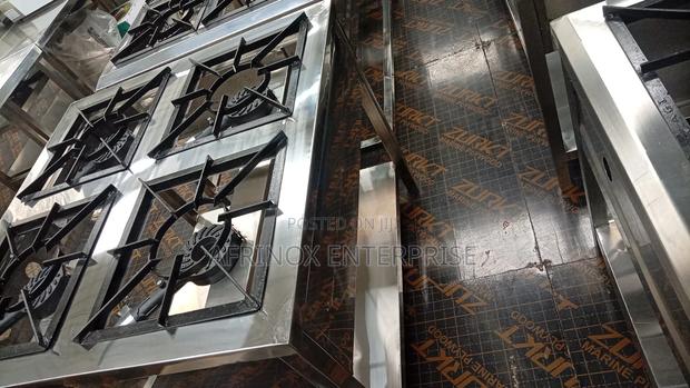 Stainless Jiko, 4 Burners Jiko