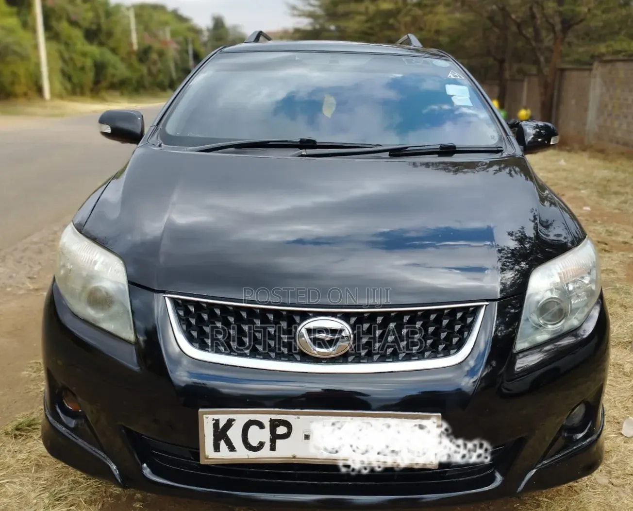 Toyota Corolla Fielder 2012 Black