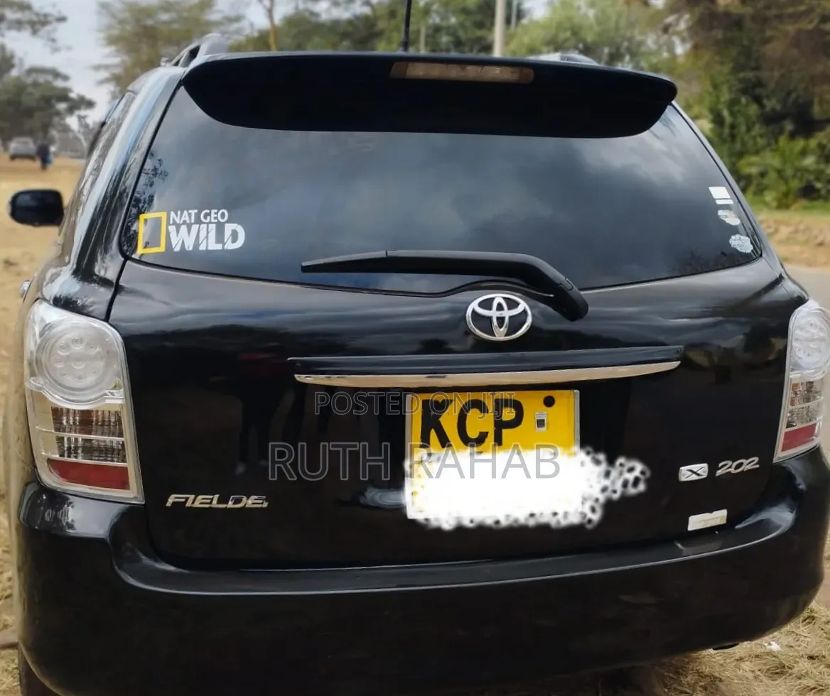 Toyota Corolla Fielder 2012 Black