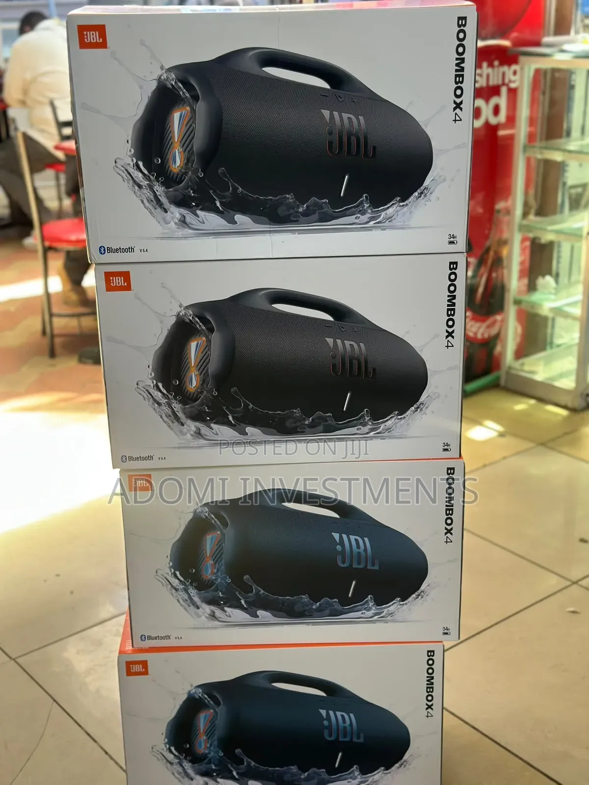 JBL Boombox 4 Portable Bluetooth Speakers,