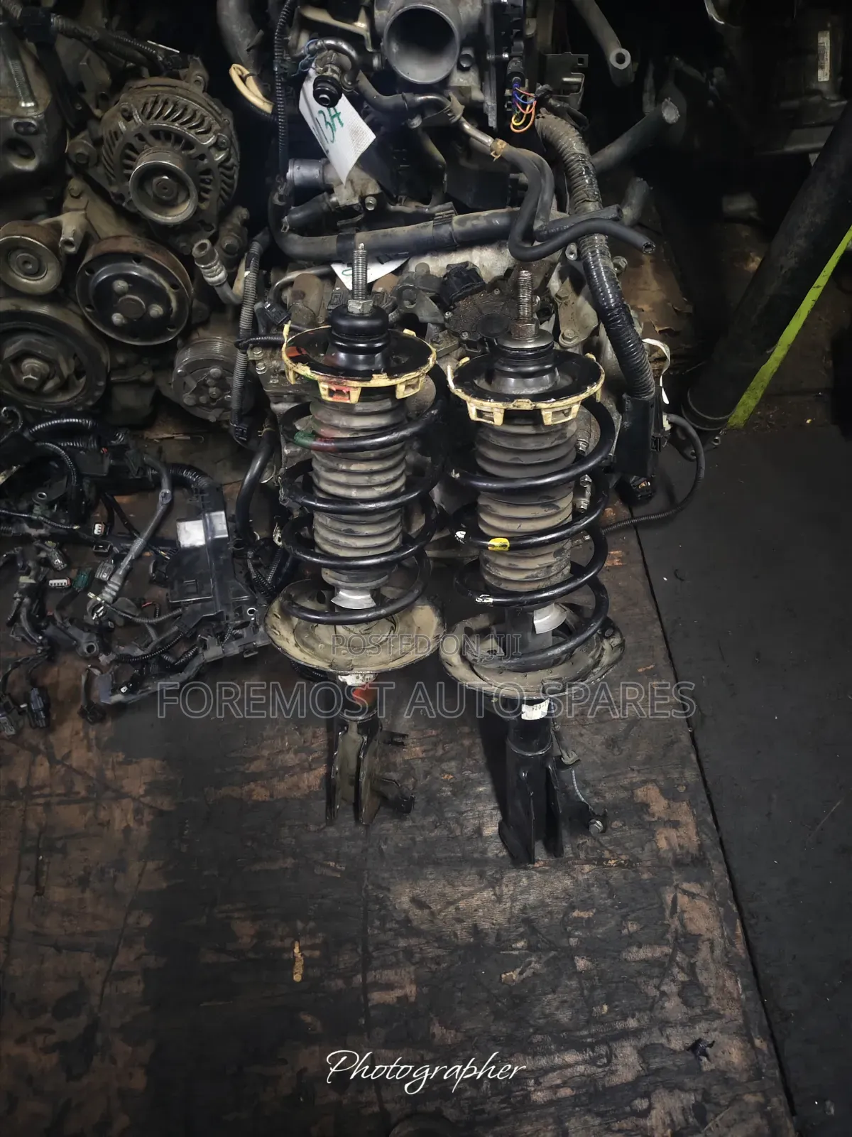 Honda Fit Ge6 Front Shocks Complete