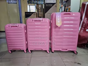 Medium Single Suitcase Pink Color