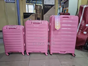 Medium Single Suitcase Pink Color