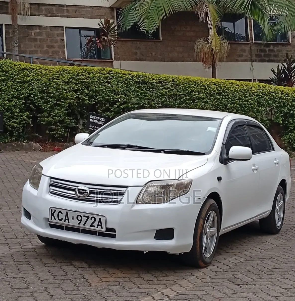 Toyota Axio 2007 White