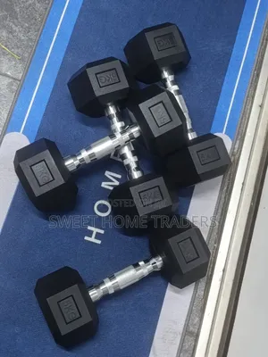 5kg Hexagon Dumbbells