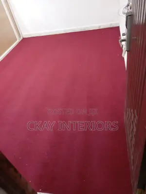 Red and Maroon Soft Floors Delta Wall to Wall Carpets
