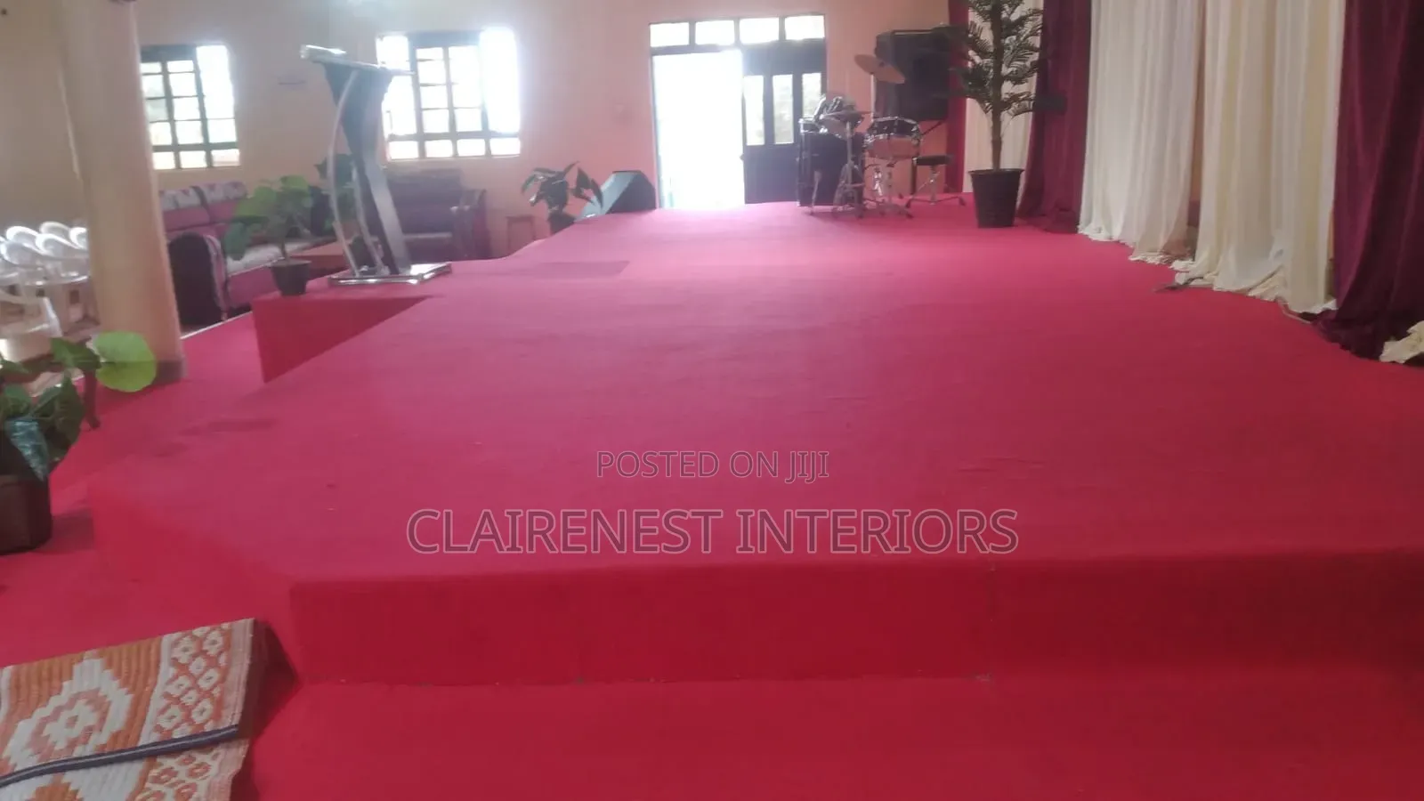 Red 4mm Upgrade Without Comprise Wall to Wall Carpets