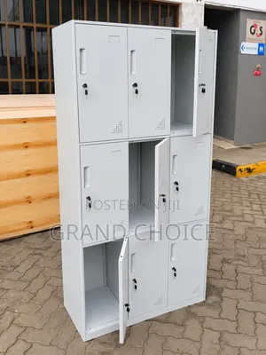 9-Door Steel Locker Cabinet