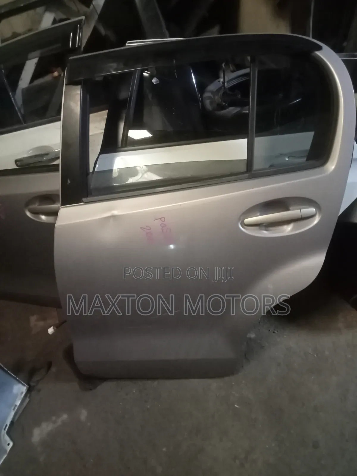 Passo Boon Rear Door