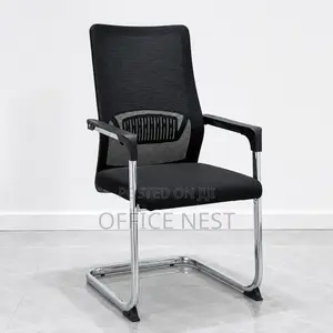 Modern Reception Mesh Visitors Chair