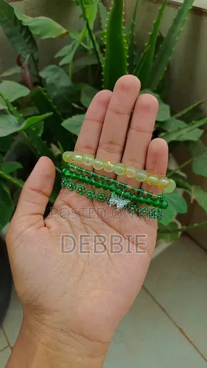 3-5 PCS Stack Bracelets, Glass Beads
