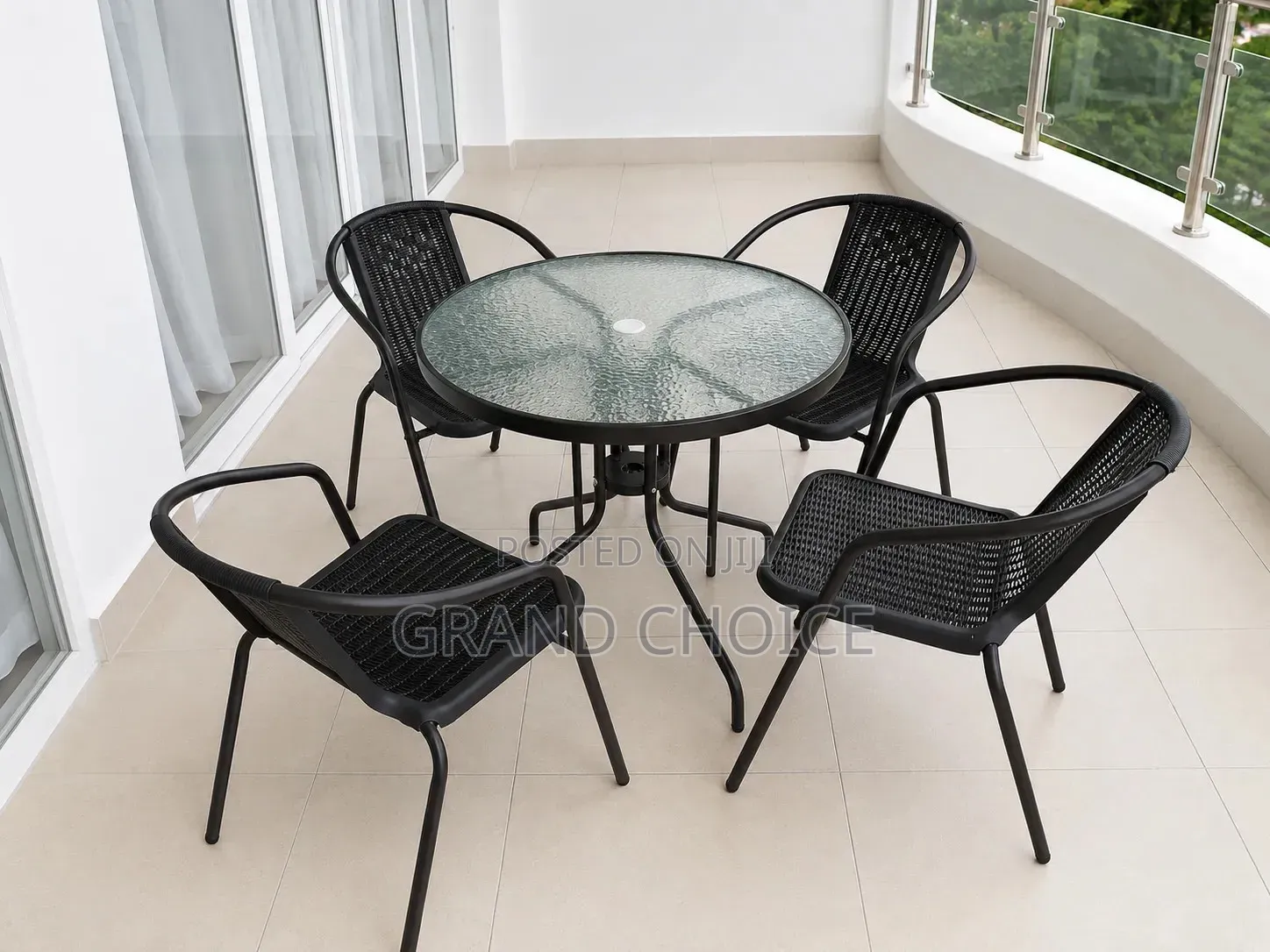 4 Seater Outdoor Garden Table Set
