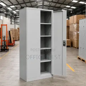 Steel 2 Door Office Storage Cabinet