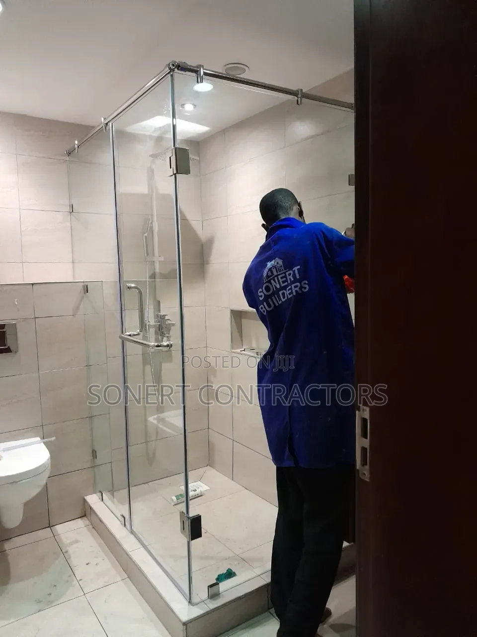 Modern Frameless Shower Cubicle Glass