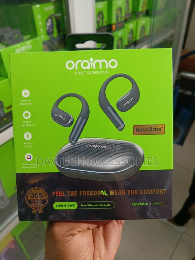 The Oraimo OpenArc OPN-675 Open-Ear True Wireless Earbuds. - thumbnail 2