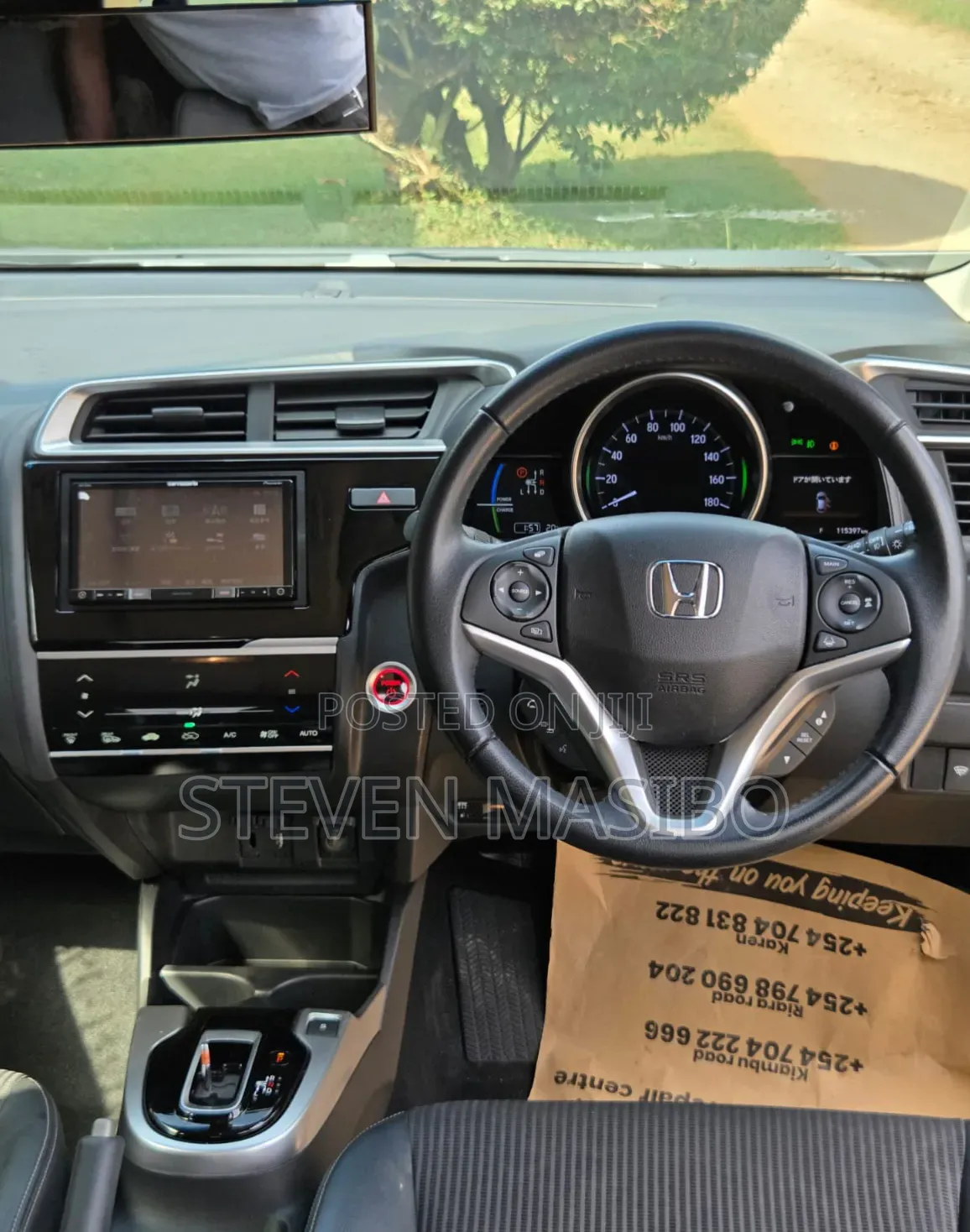 Honda Fit 2019 Black