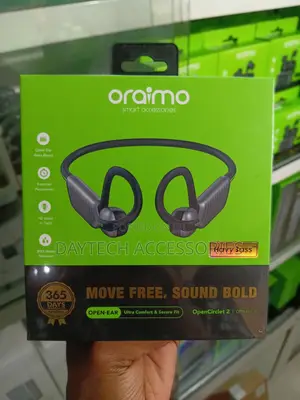 Oraimo OpenCirclet 2 Open-Ear Wireless Headphones in Black